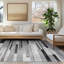 Tapis d'intérieur abstrait gris Jason-1335992703