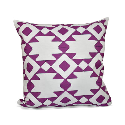 Housse et insert de coussin géométrique carré