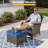 7 - Person Patio Conversation Set with Cushions-70332462-67876702