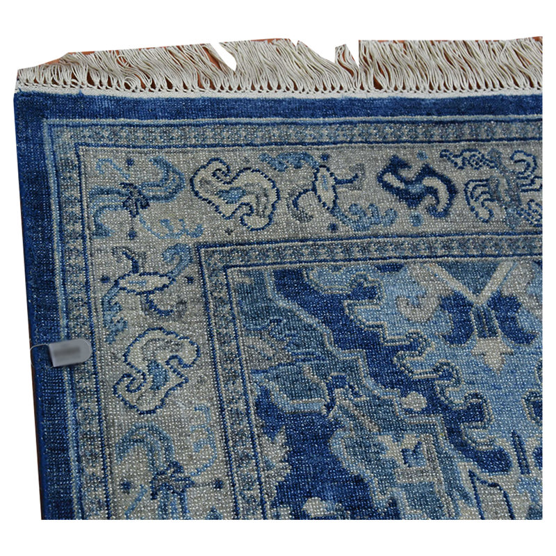 Ikat Area Rug, Rectangle 8' x 10'
