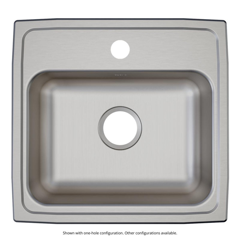 Évier de cuisine à montage sur plan L 18 po x l 19 po Classic
