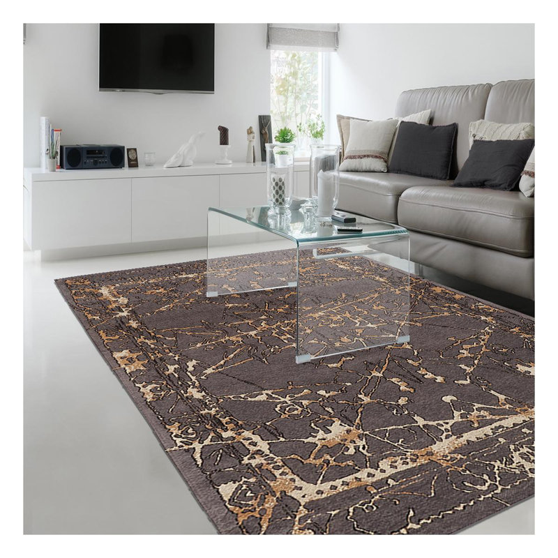 Anudhya Abstract Hand Woven Area Rug, Rectangle 200 x 290cm