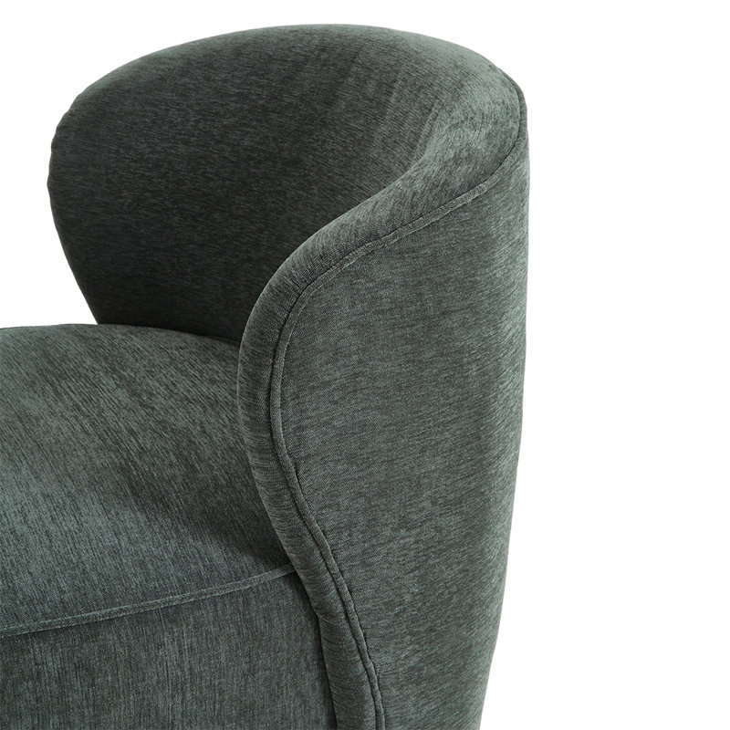 Upholstered Swivel Accent Chair