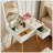 Small Makeup Vanity Table, Dresser Desk With 2 Drawers , Flip Top Mirror Organizer, Makeup Dressing Table  For Bedroom, Dressing Room