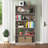 35.4'' W Bookcase, Modern Wood Tall Bookshelf-1840032563-1831045702