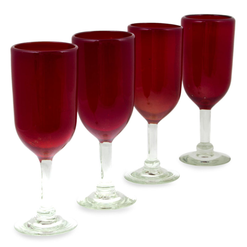 Doveridge 6oz. Stemless Wine Glass Set