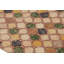 Vintage Turkish Rug, Mosaic-Inspired Multicolor Geometric Design - Rug & Kilim