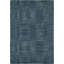 Crosshatch Denim Hand Micro Hooked Wool Rug-41079231