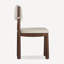 Chaise en bois massif Aminu Cilley