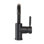 Cigno Single Hole Bathroom Faucet with Drain Assembly