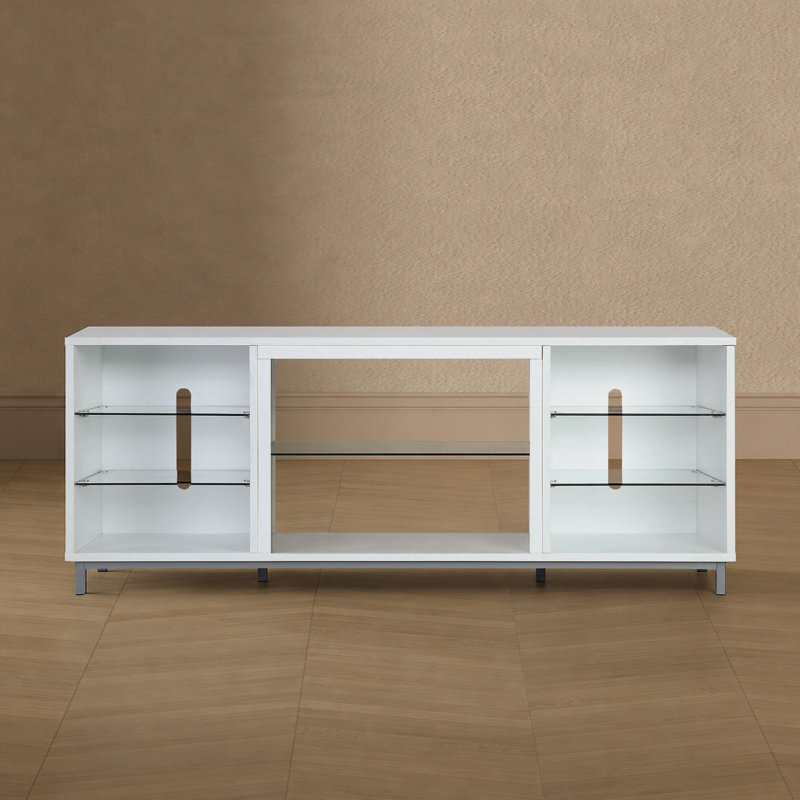 Meuble télé 60 po Brighton, Blanc, Non