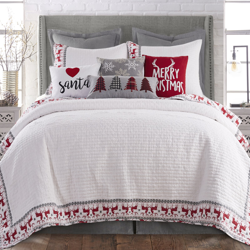 Ensemble de courtepointe Rudolph King