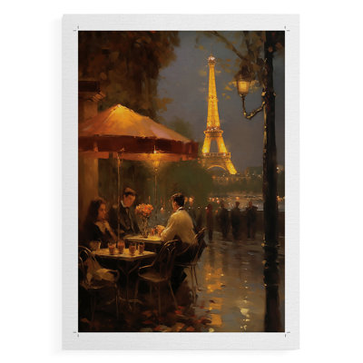 Paysages de la série Cccxxv - impression sur toile seulement - non encadrée