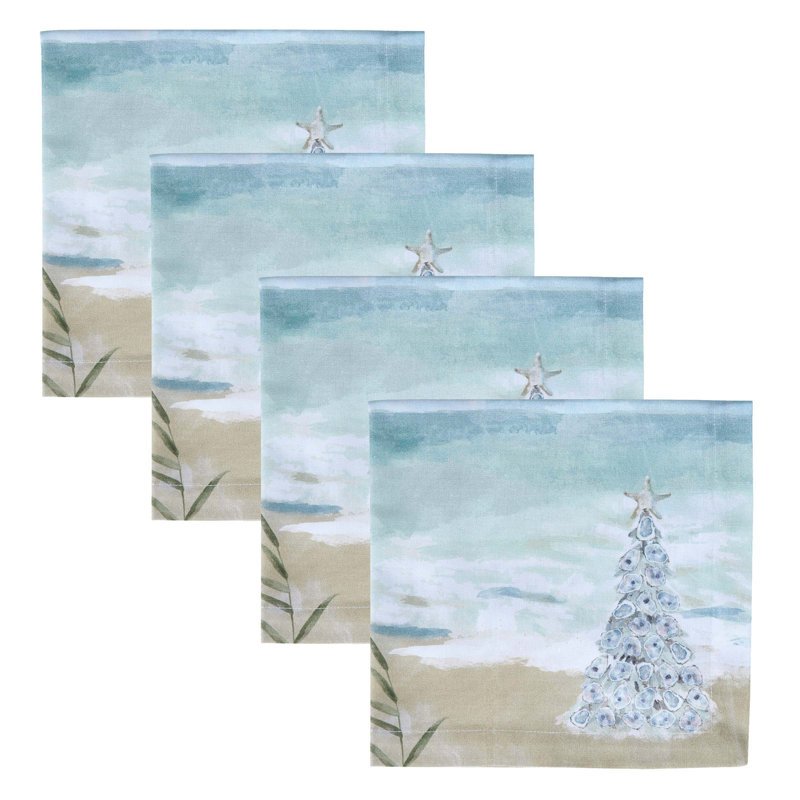 Ensemble de 4 serviettes Linleigh