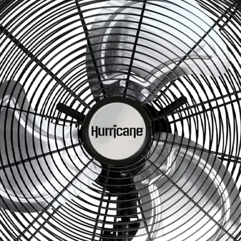 Ventilateur mural Hurricane, Haute vitesse, 16", Paquet de 1