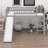 Loft Bed With Slide And Ladder-1839293699