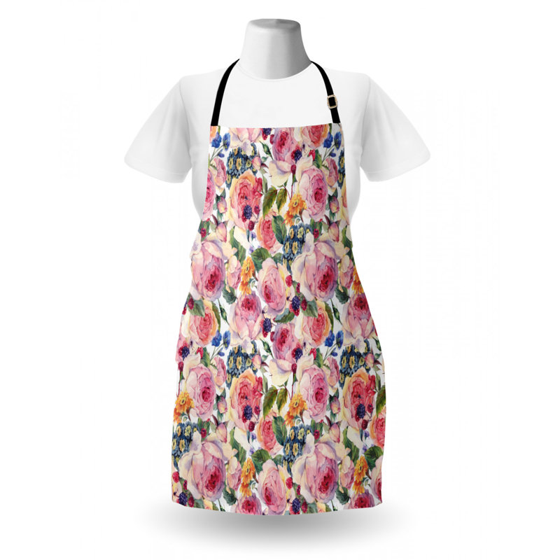 Floral Bib Apron