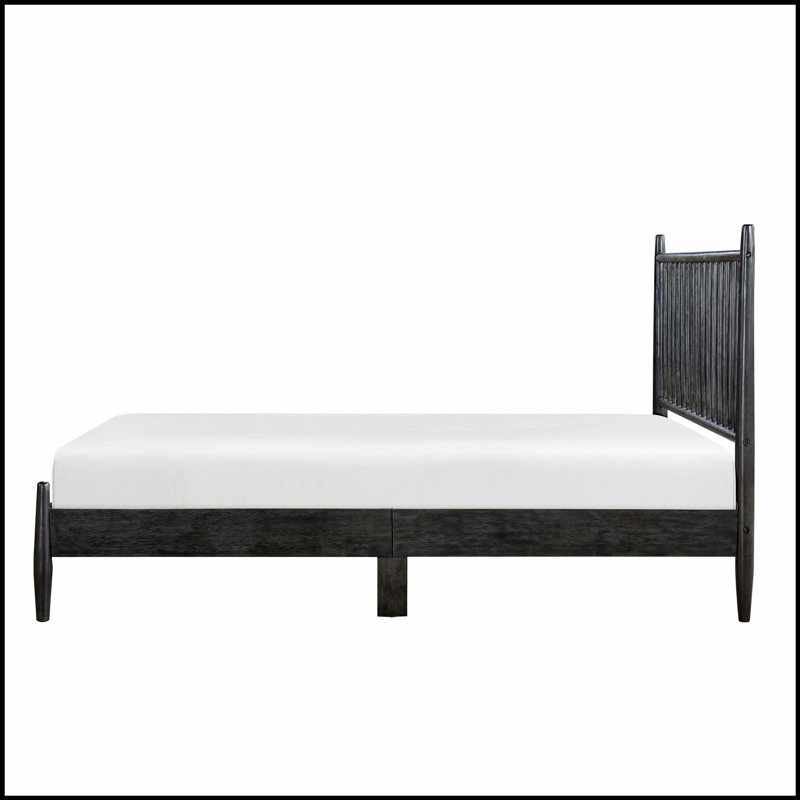 Lit élégant avec structure robuste et finition lisse pour un confort et un style ultimes, Gris, Grand lit