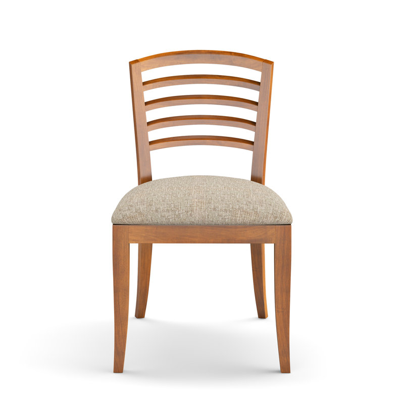 Chaise rembourrée Ayaina, Graine de lin, Murmure