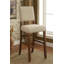 Rustic Style 2pc Bar Chair Padded Seat And Back Nailhead Trim