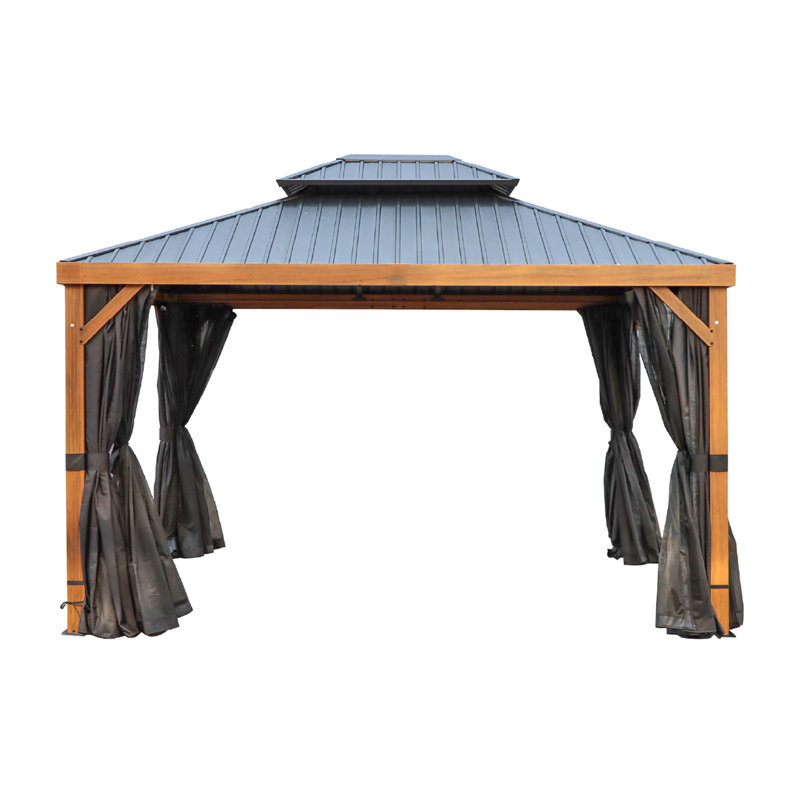 Cadre en bois Yosemite, Brun naturel, 12 pi. L 16 pi. D
