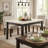 Lefler Marble Top Dining Table