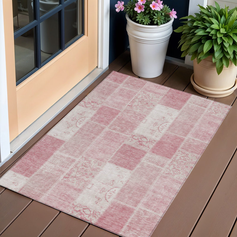 Tapis intérieur lavable 3 pi x 5 pi ivoire