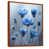 Toile avec cadre flottant brun