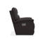 Fauteuil inclinable électrique berçant en cuir avec repose-tête électrique Trouper