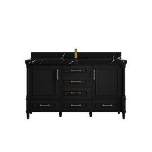 Ensemble de meuble-lavabo simple 60 po Aberdeen