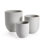 FIBRESTONE MALIBU CYLINDER POTS, SET OF 3
