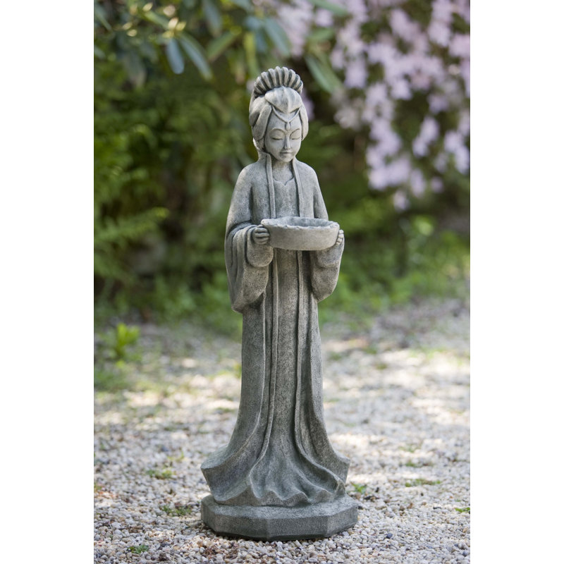 Nobility Statue, Aged Limestone