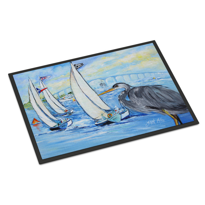 Demi-Lee Non-Slip Indoor Doormat, Rectangle 1'6" x 2' 3"