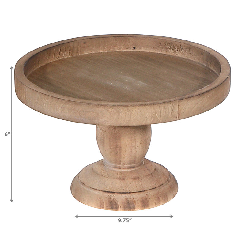 Présentoir à gâteaux en bois
