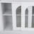 Freestanding 63'' W Buffet With Hutch-969459859