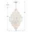 Lustre 20 lumières Quinzio-94078814