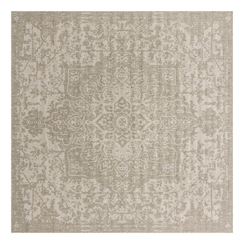 Jill Zarin Dubai Indoor/Outdoor Rug, Square 10'8"