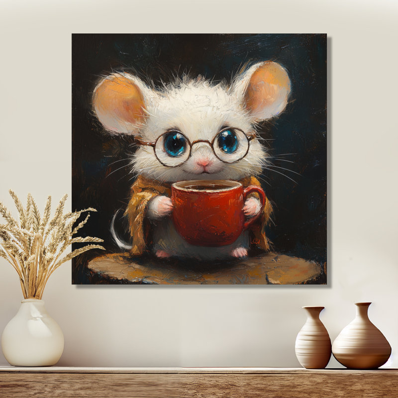 Kenyada - animaux, art mural, Toile tendue, Ne s’applique pas, H 30 po x l 30 po