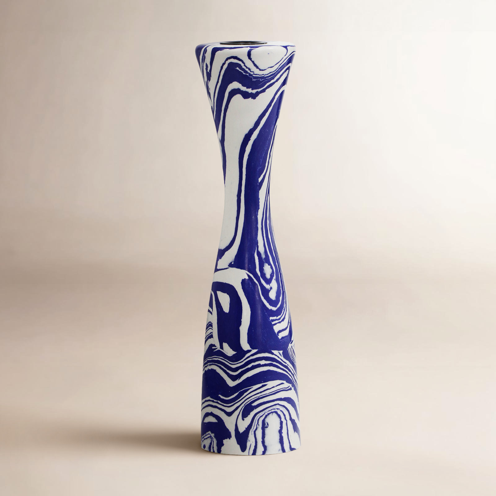  Tabletop Candlestick, 11" H x 3" W x 3" D
