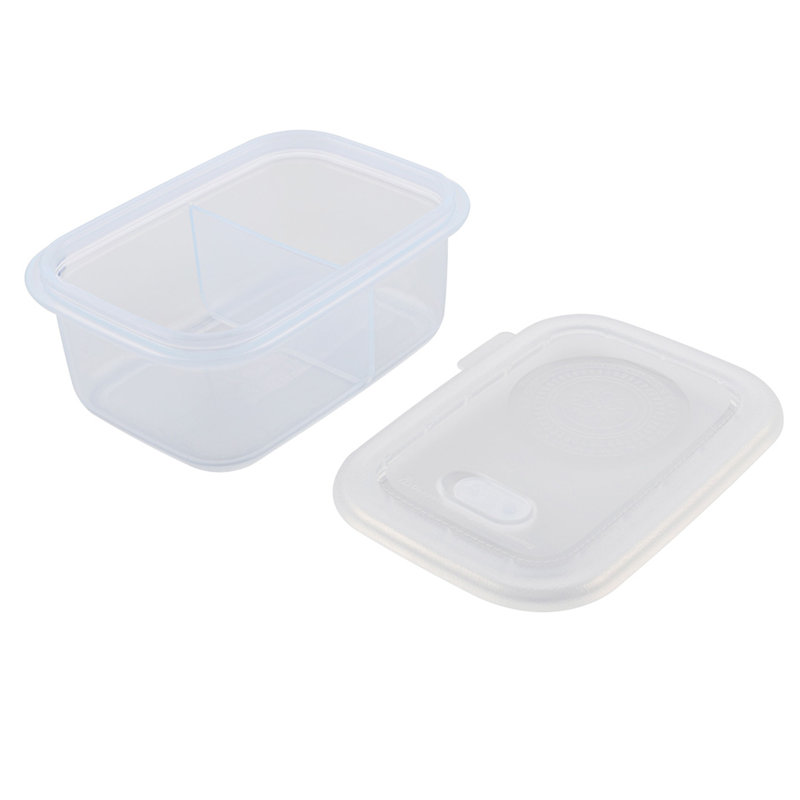 Verre en silicone 23,6 oz Contenant alimentaire, Transparent