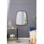 27 "x 37" Irrgeular Miroir, Miroir mural