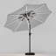 Aisya 3m Traditional Parasol with LED Light-1132195909