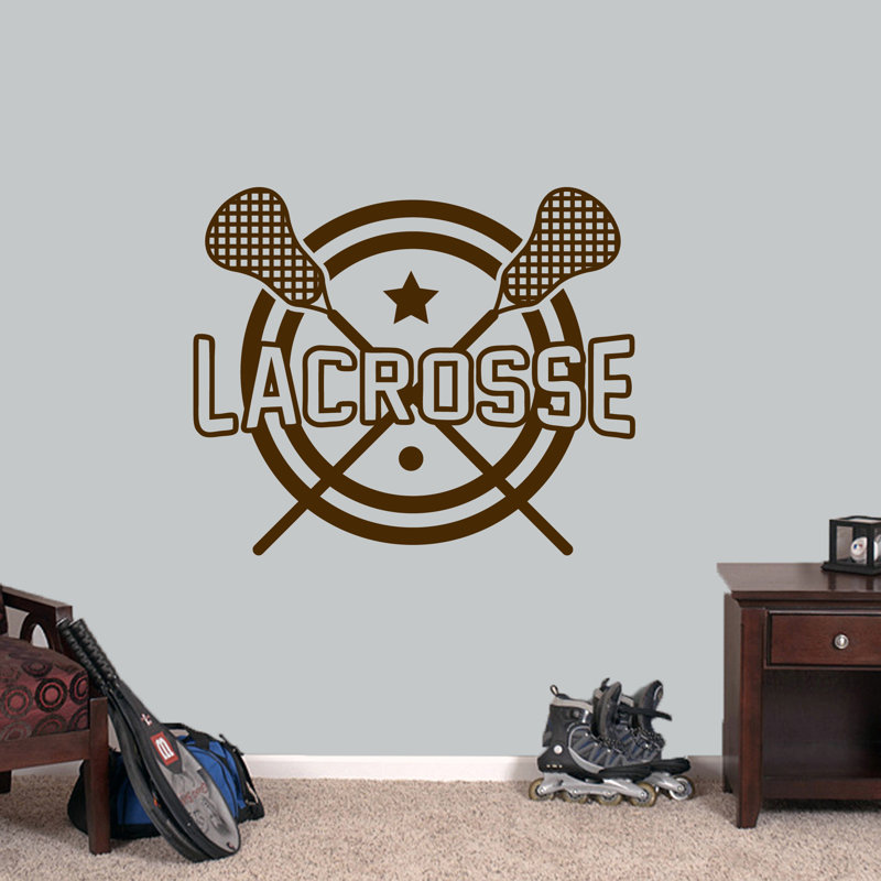 Décalcomanie murale le lacrosse le Bushman, Brun