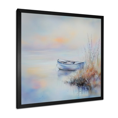 Décoration murale Minimalist Boat Reflection By The Late II - Bateau