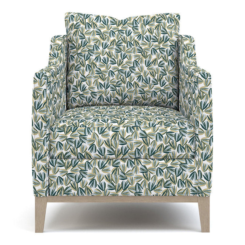 Maidstone Club Chair, Sandback, Perigold Palmetto Verdigris