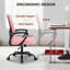 Chaise de travail ergonomique en filet à dossier large-552176395