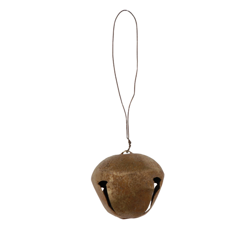 Ornement figurine suspendu jingle bell, 2.5", Rouge