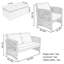 Jamelle 4 - Person Patio Conversation Set with Cushions-1308138166