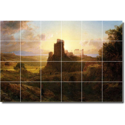 Carreau de céramique décorative 36 po x 24 po 6 po x 6 po