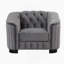 Canapé d'appoint rembourré en velours avec coussin épais et amovible, canapé simple moderne pour les petits espaces et les salons élégants-1783971074